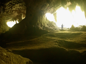 A burial cave in Sarawk, Malaysia (Borneo)